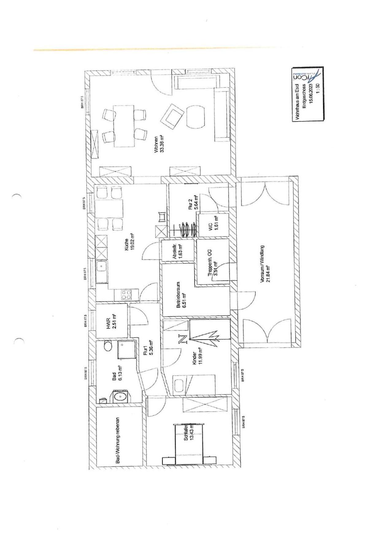 Villa Am Esch Wiefelstede Exteriör bild