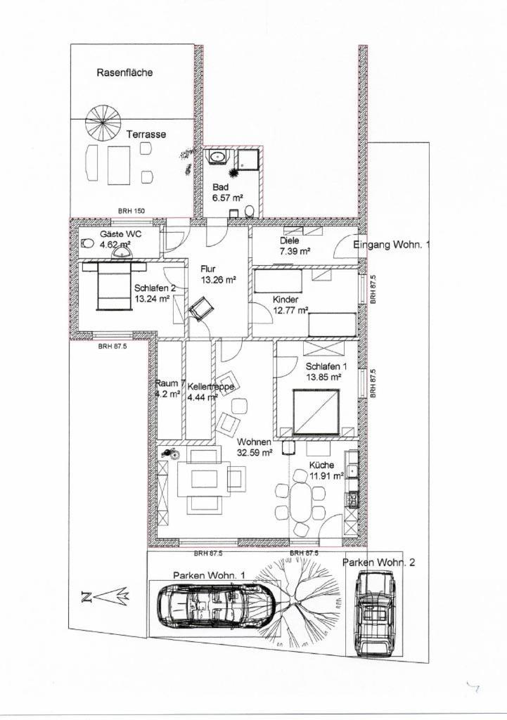 Villa Am Esch Wiefelstede Exteriör bild